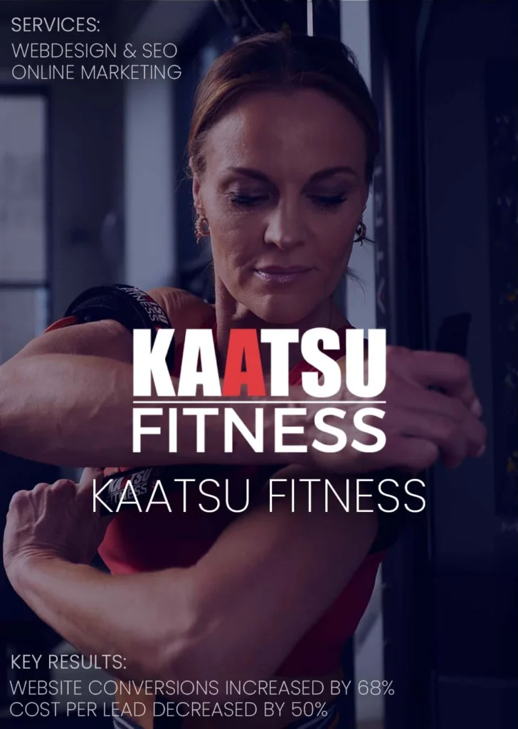 Kaatsu Fitness webdesign case